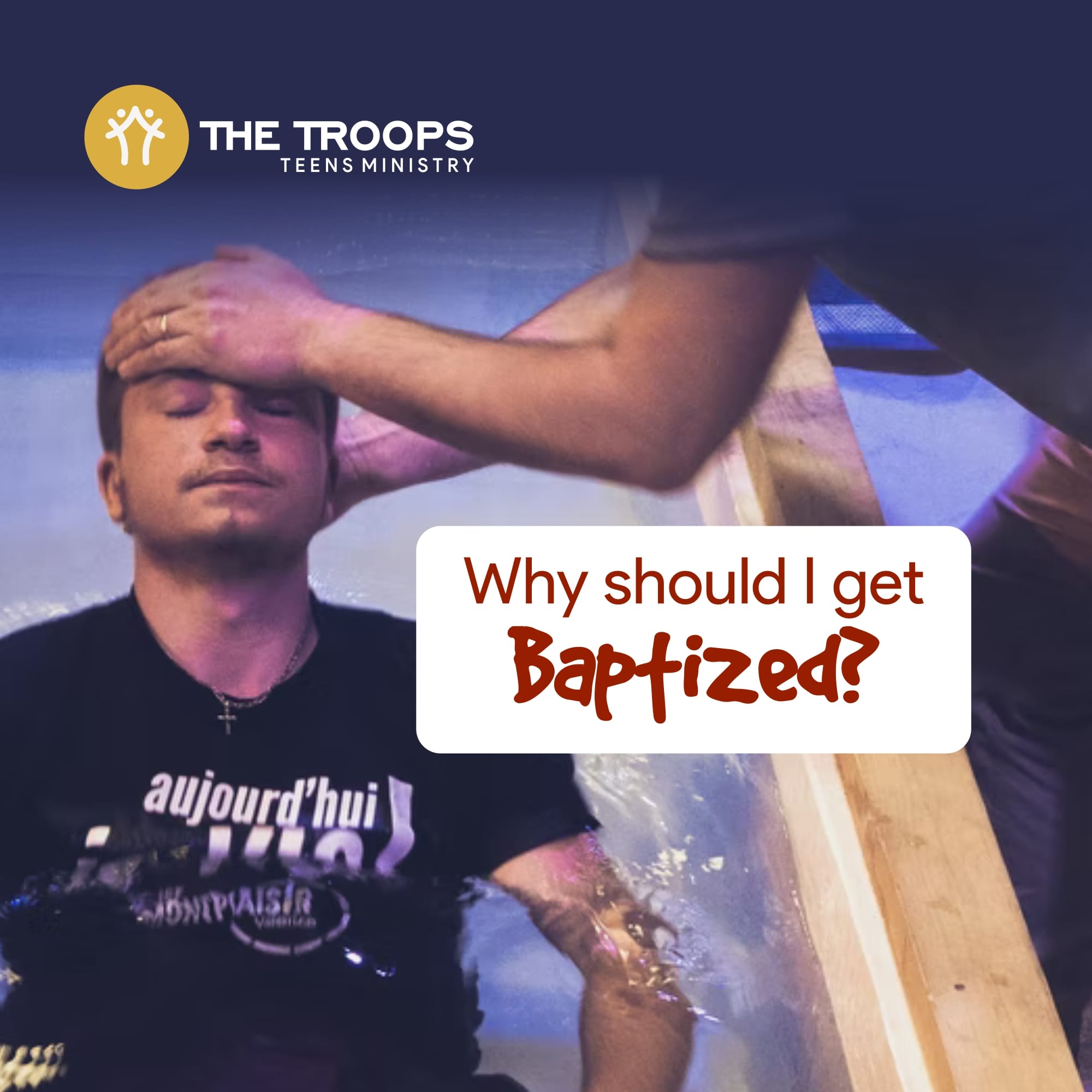 Why should I get baptised